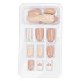 thumbnail image 3 of Puntas de uñas postizas, 24 piezas de puntas de uñas postizas, puntas de uñas postizas de moda, presione sobre puntas de uñas postizas diseñadas a medida, 3 of 8
