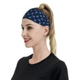 thumbnail image 5 of Uemuo Nautical Themed Simple Anchors Printed Sports Headbands for Men Women,Moisture Wicking Workout Headband, Sweatband Headbands,Non-slip Workout Gym Yoga Headband, 5 of 9