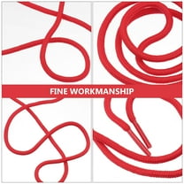 OULII 1 Pair Red Shoelace for Men and Women Flat Laces for Sneakers Everyday Use