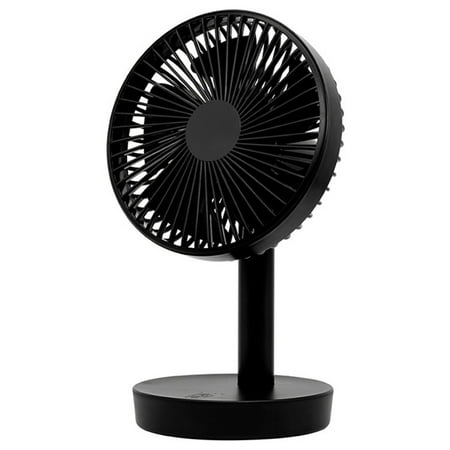 

USB Desktop Fan 150°Shaking Head 4000Mah Low Noise for Home Bedroom B