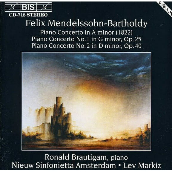 F. Mendelssohn - Concerti for Piano - Music & Performance - CD