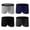 Mix Blue, variant on Men's Comfort Flex Fit Underwear, Soft Boxer Briefs ,4 Packs