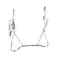 thumbnail image 2 of Double Leg Kickstand Cyclinging Rack Stainless Steel Electric Vehicle Footport Rear Wheel Station Stand Cyclinging Double Legs Rack, 2 of 7