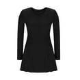 thumbnail image 5 of yillto Womens Sweater Dresses for Fall Knee Length Knit Long Sleeve V Neck A Lined Dress Winter Outfits, 5 of 6