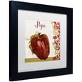 thumbnail image 2 of Trademark Fine Art "Cucina Italiana Vii" Canvas Art by Color Bakery White Matte, Black Frame, 2 of 4