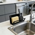 thumbnail image 5 of Shiogb Quick Draining Sink Sponge Holder, Kitchen Sponge Stand with Aeration Support, Reliable Basin Organization for Drying Efficiency, 5 of 5