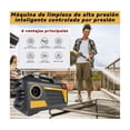 thumbnail image 2 of Hidrolavadora Eléctrica Compacta 1400w 1500psi negro amarillo, 2 of 4