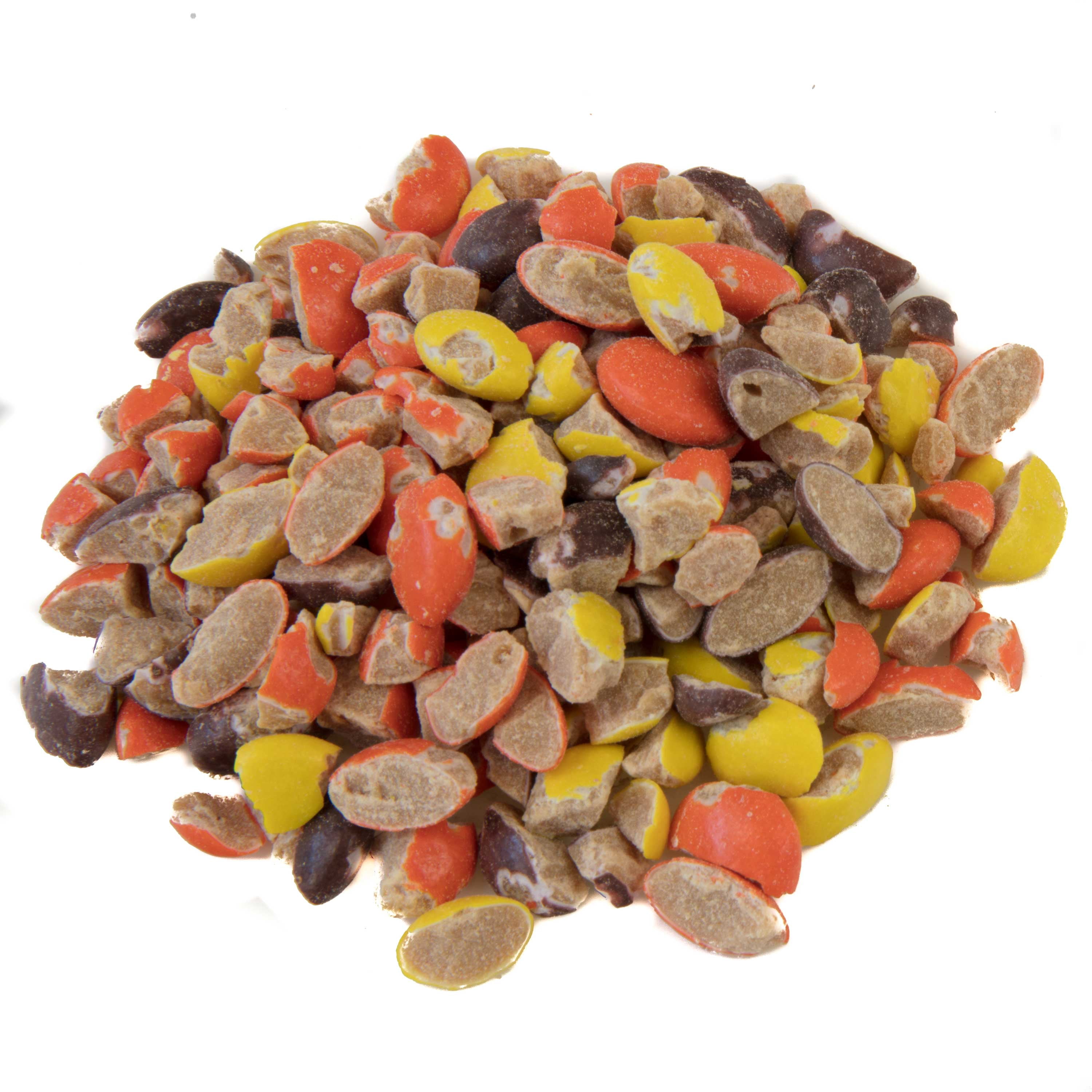 TR Toppers Reese's Pieces Chopped Candy Topping, 5 lb. Bag | 2/Case