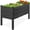 Black, variant on Best Choice Products 48" x 24" x 30" Raised Garden Bed, Extra Deep 16" Depth, Elevated Wood Planter Stand - Acorn Brown