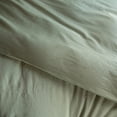thumbnail image 5 of French Linen and Cotton Duvet Cover & Sham Set - Twin/Twin XL - Matcha | BOKSER HOME, 5 of 5