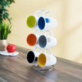 thumbnail image 1 of Ensemble de 6 tasses avec support, 1 of 3