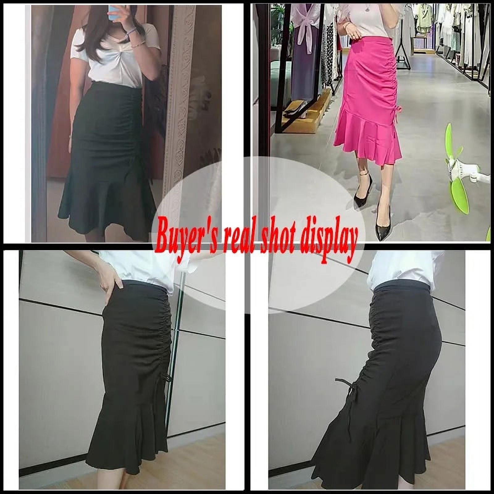 Asymmetrical skirt korean online