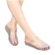 thumbnail image 4 of Amzcrzy Zapatos de mujer,Zapatos de mujer,Zapatillas de mujer, Sandalias Baotou de verano con suela suave y transparente, zapatillas informales de gelatina de cristal Sandalias Mujer Zapatillas De Ca, 4 of 4