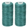 thumbnail image 1 of Unique Bargains Teal Green Polyester Waxed Leather Sewing Thread, 55 Yards, 2 Pack, 1 of 6
