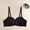 Black, variant on Front Closure Bras For Older Women Seamless Lifting Support Bras Lifting Bra Comfort Bra Supportive Bra Everyday Bras Seamless Bra Sleep Bralette Wireless Push Up Bra Maternity Front Opening Bra
