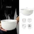 thumbnail image 6 of HELLONE 3 pcs Salad Bowls Set, 64 Ounce Serving Bowls for Kitchen, White Ceramics Bowl Sets for Salad Soup Pasta Popcorn Fruits, Mixing Bowls, 6 of 7