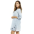 thumbnail image 2 of Riviera Sun Swimsuit Cover Up / Tunic / Resort Wear (Light Denim, Large), 2 of 2