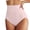 Z54-Light Pink, variant on Women's Plus Size Lifting Underwear Seamless Super High Waisted Briefs Full Coverage Breathable Postpartum Panties