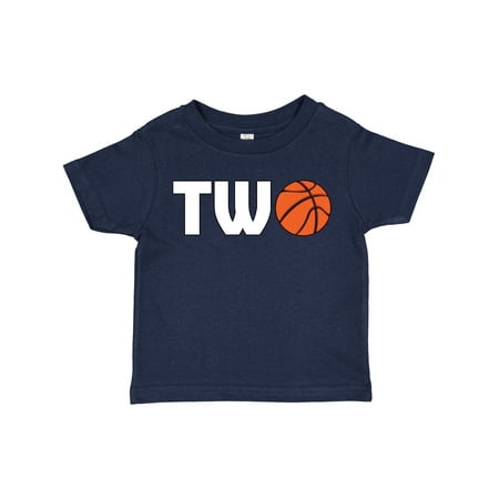 

Inktastic Basketball Second Birthday Gift Toddler Boy or Toddler Girl T-Shirt