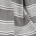 thumbnail image 6 of American Soft Linen Turkish Peshtemal Beach Towels, 35" x 65" size 4 Pack Swim Towels for Beach and Pool Towels, Black Stripe, 6 of 7