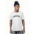 thumbnail image 6 of Daxton Vintage Western Arch Letters USA Cities Premium Short  Sleeves Tshits, Compton - BlkWht, HgyBlk, WhtBlk, 3XL, 6 of 8