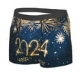 thumbnail image 5 of Goofa Happy New Year 2024 (3) Printed Men's Boxer Briefs Underwear, Moisture-Wicking Underwear, Trunk,Soft and Breathable Cotton Underwear-, 5 of 9