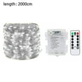 thumbnail image 2 of Guirlande Lumineuse 66 Pieds 200 LED, Alimentée par Batterie avec Télécommande pour Chambre, Jardin, Cour, 2 of 5