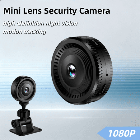 Apartment/Rental Mini Indoor Security Camera - HD Wireless APP Control (Video Only), Privacy-Friendly Compact Cam for Home Office Monitoring