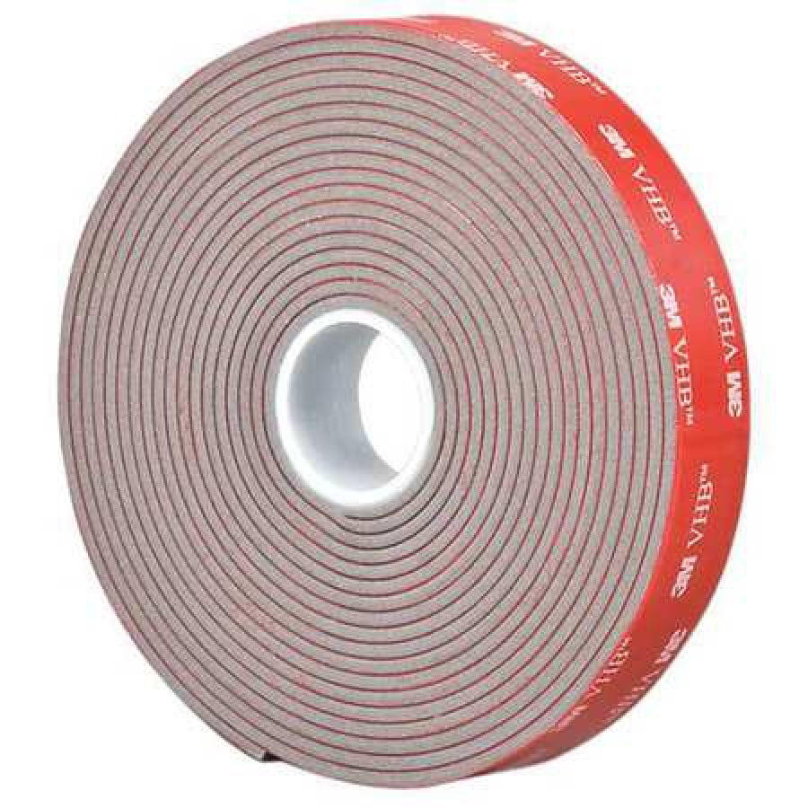 3M VHB Tape 4991 1 in Width x 6 in Length Pack of 12 