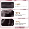 thumbnail image 5 of Cepillo alisador de pelo inalámbrico con 3 ajustes de calor, recargable por USB, mini peine caliente de viaje, color negro., 5 of 5