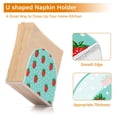 thumbnail image 5 of Yayeee Napkin Holder for Table Kitchen Paper Tissue Organization, Strawberry Pattern, 5 of 8