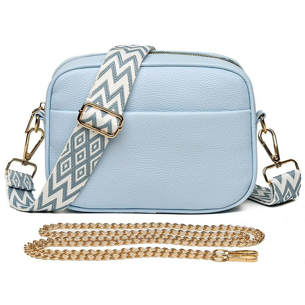Bolso de mano de moda para mujer bolsos de mano de cuero de marca de lujo bolso cruzado con cadena clasica bolsos de hombro femeninos de tendencia