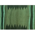 thumbnail image 1 of Ahgly Company Indoor Rectangle Abstract Turquoise Blue Contemporary Area Rugs, 7' x 10', 1 of 4