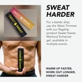 thumbnail image 4 of Cinturón recortador de cintura Sports Research Sweet Sweat para mujeres y hombres, 4 of 9