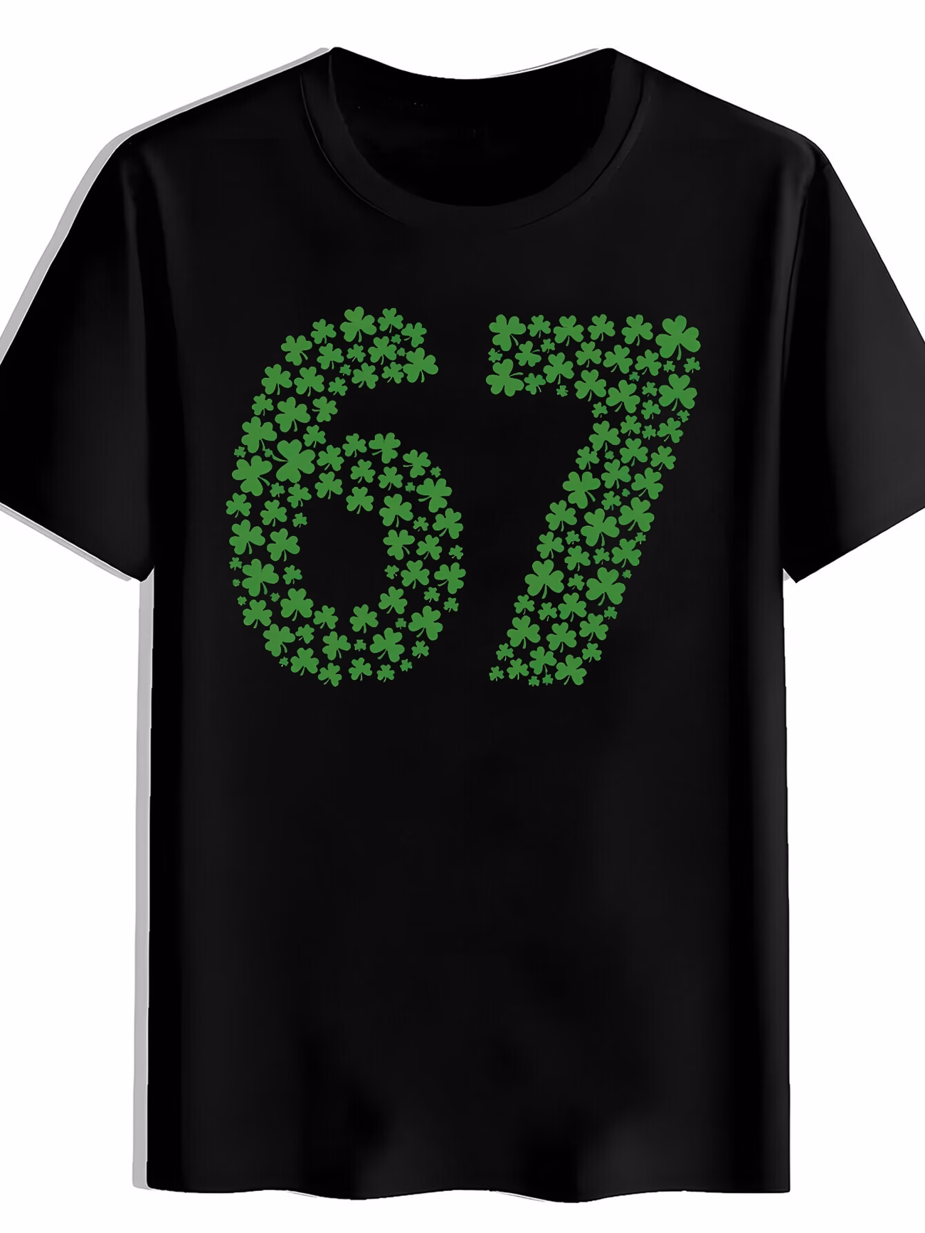 thumbnail image 1 of Summer Men's Casual Black Short Sleeved T-shirt, Suitable for Parties and Outdoor Sports, 1 of 5