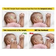Adtemp 427 Temporal Contact Thermometer LCD Display 427 12 per Pack