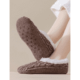 thumbnail image 5 of Women's Cozy Winter Slipper Socks, Thick Fuzzy Lining and Reliable Non-Slip Bottoms US 6 to 11, 5 of 6
