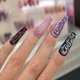 thumbnail image 4 of Gel de uñas de cuatro colores Gel pintado Gel de agujero Gel de textura de encaje, 4 of 8