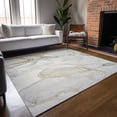 thumbnail image 4 of Addison Rugs Machine Washable Indoor/ Outdoor Abstract Chantille Rug 10' x 14' - Beige, 4 of 5