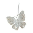 thumbnail image 3 of Colgante de de Navidad con lentejuelas, decoración navideña con temática de invierno, decoración colgante navideña para ventana, festival, Mariposa, 3 of 8