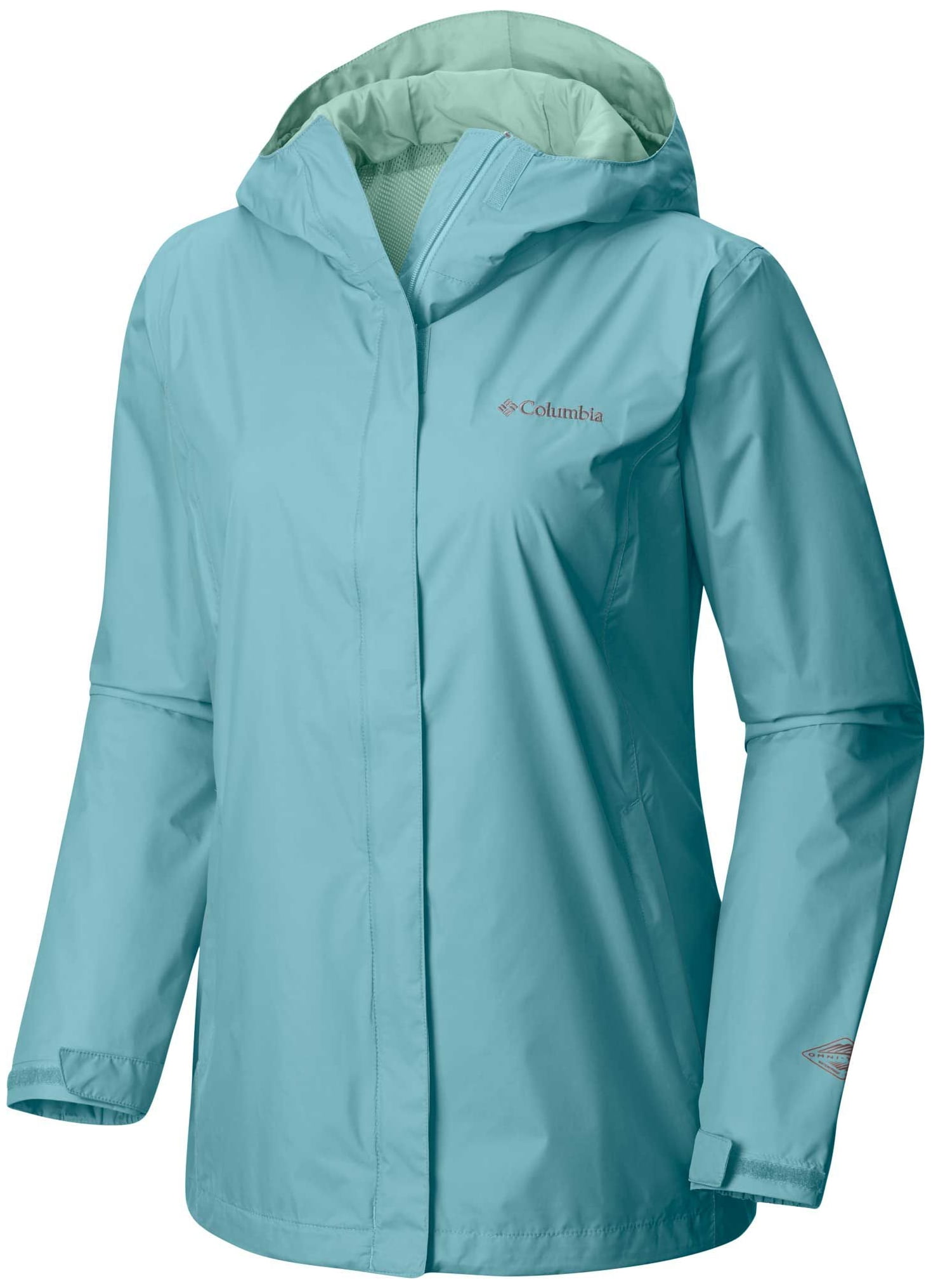 Columbia Women's Arcadia II Rain Jacket (Iceberg, XL)
