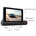 thumbnail image 4 of Binmer Dash Camera For Cars 1080P HD Dash Cam Front 4 Inch Screen Dashboard Camera With 170° Wide Angle Super Night Vision, HDR, Loop Recording, Parking Monitor, 4 of 9