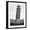 Black Frame, variant on Art.com The Leaning Tower of Pisa Photograph - Pisa, Italy Art Print by Lantern Press, 12" x 16"