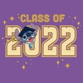 thumbnail image 2 of Girl's Lilo & Stitch Class of 2022 Stitch Graphic Tee Purple Berry Medium, 2 of 4