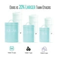 thumbnail image 2 of Outshine Mint Farmhouse Nesting Kitchen Canisters (Set of 3) | Kitchen Canister Set Perfect for Coffee, Tea, Sugar | Coffee Bar Accessories | Gift for Housewarming, Birthday, Wedding, Bridal Shower, 2 of 8
