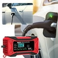 thumbnail image 3 of SharkTRUE Chargeur Intelligent Rapide 12V 6A Cycle Profond au Plomb-Acide pour Auto Moto, 3 of 8