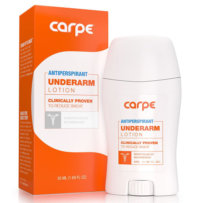 Carpe Underarm Antiperspirant And Deodorant Clinical Strength With All Natural Eucalyptus Scent