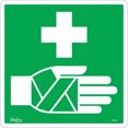 thumbnail image 1 of Premiers Soins CSA Safety Signe, 12 "x 12", Vinyle, Pictogramme, 1 of 1