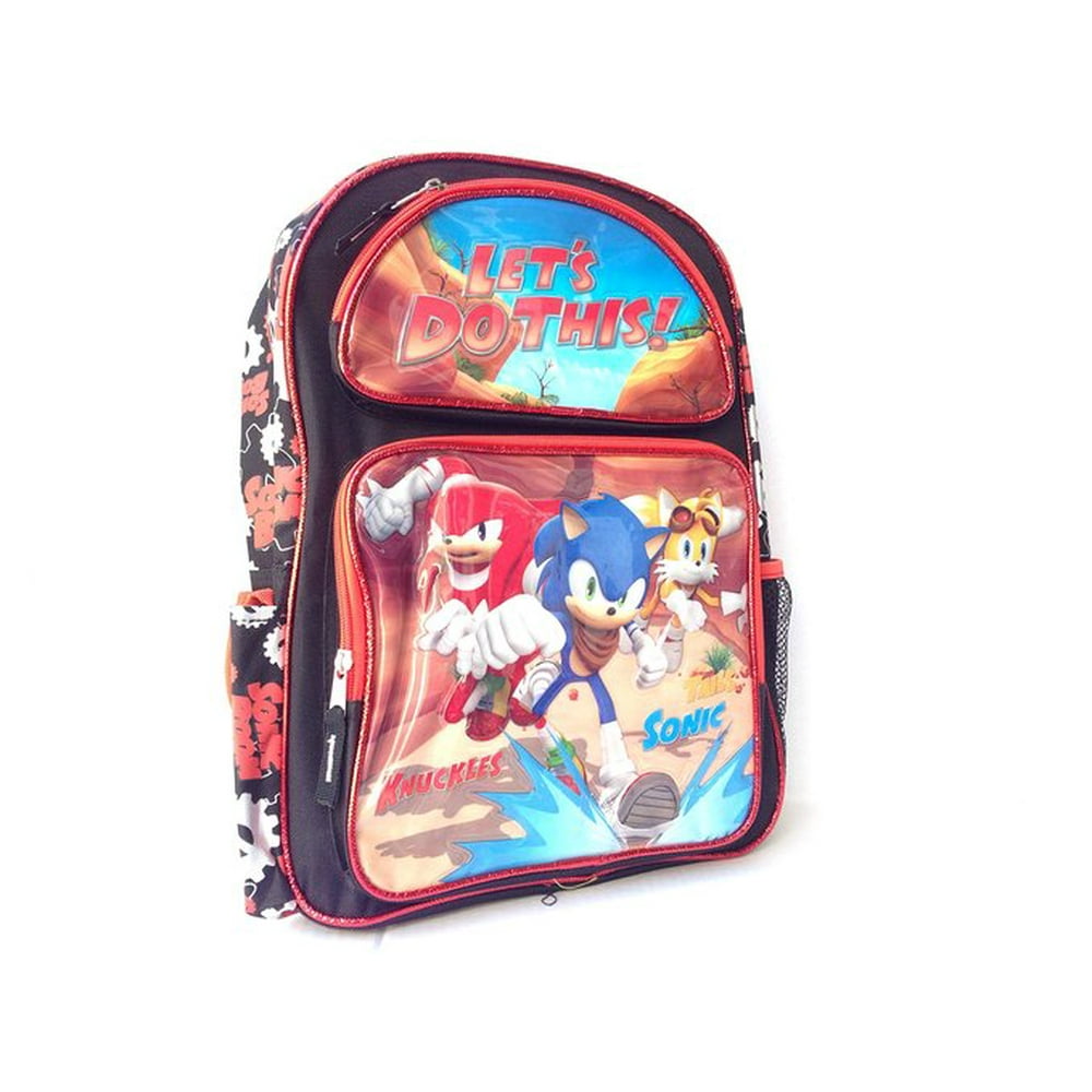 Sonic the Hedgehog Backpack Sonic the Hedgehog Red Team Boys