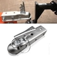 thumbnail image 5 of Trailer Coupler 2 X 2 Inch Hitch Ball Coupling Straight Tongue 3500 Lbs RV Parts Accessories, 5 of 8